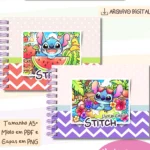 Monstrinhos Cute Stitch v1 - Livro de Colorir (Bia Shaina)