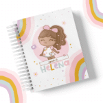 Menina Negra - Kit Escolar 2025 (Papel Amado)