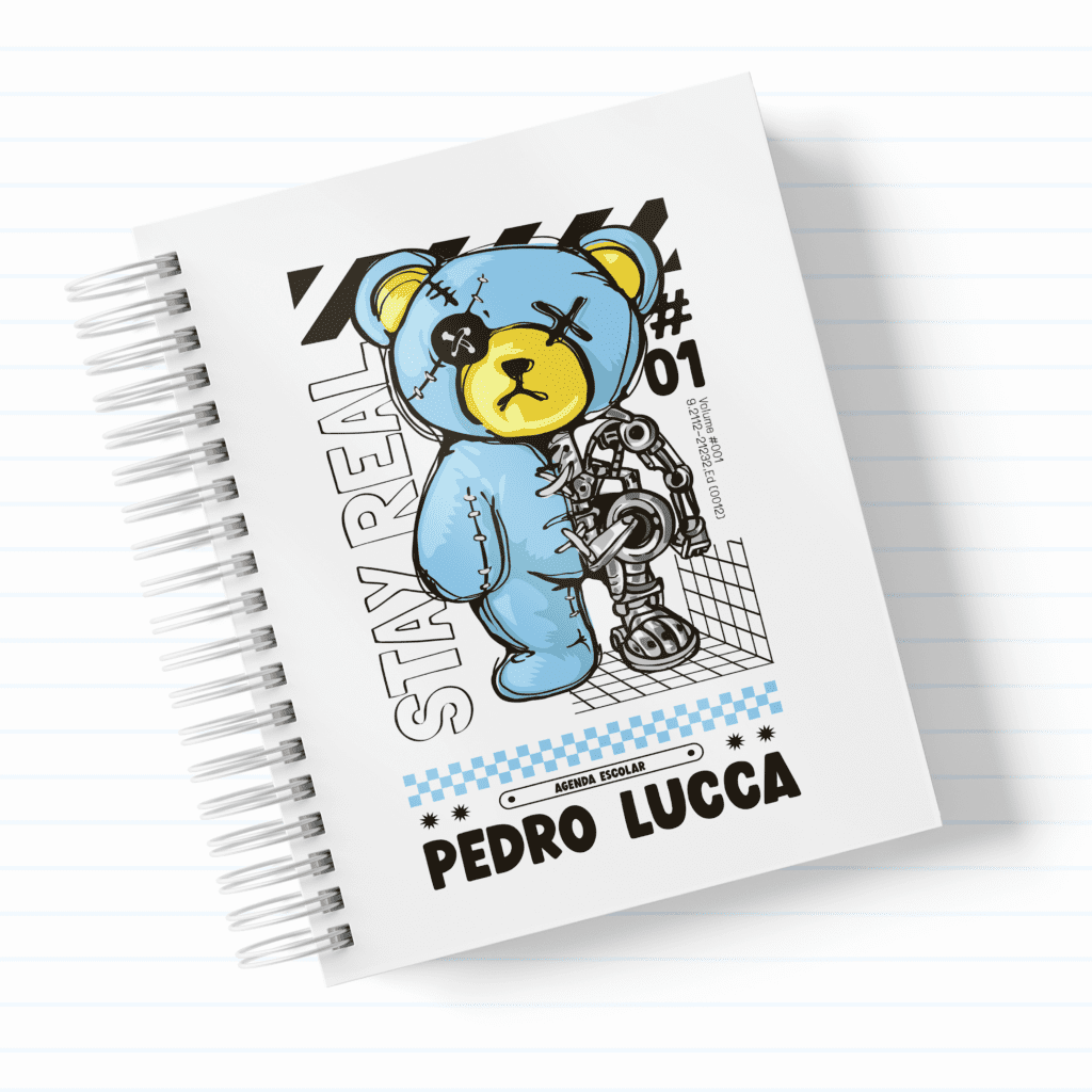 Teen Menino 3 - Kit Escolar 2025 (Papel Amado) - Imagem 1