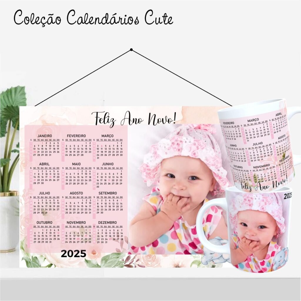 Calendários A4 2025 - Coleção Cute - Imagem 18