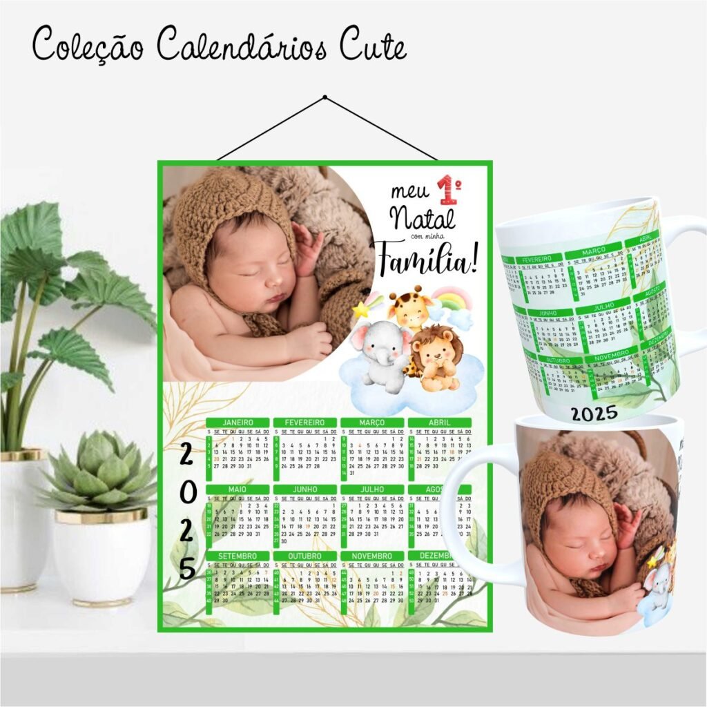 Calendários A4 2025 - Coleção Cute - Imagem 17