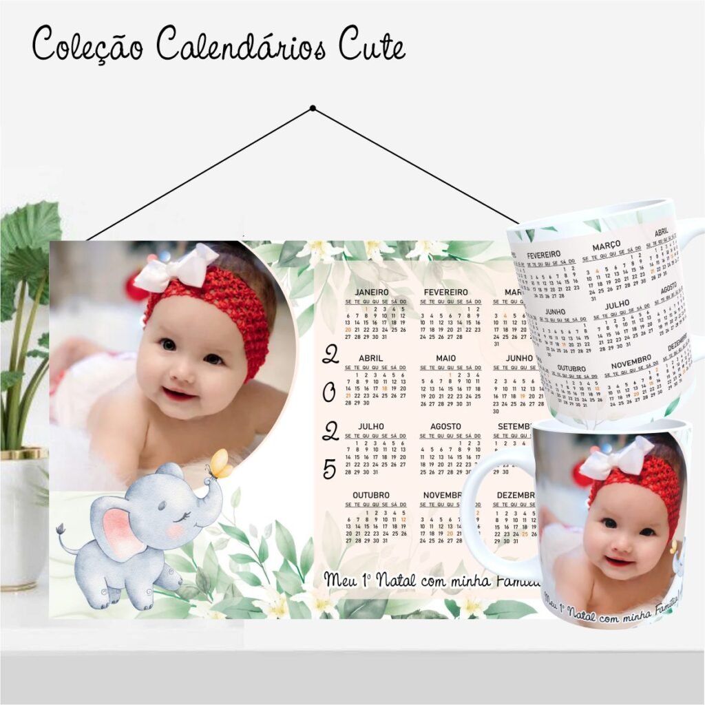 Calendários A4 2025 - Coleção Cute - Imagem 15