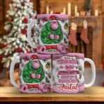 Divertidamente Natal 3D - Artes para Canecas - Imagem 5