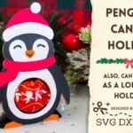 Pinguim Natal - Porta Bombom