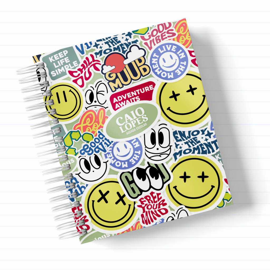 Sticker Menino - Kit Escolar 2025 (Papel Amado) - Imagem 1