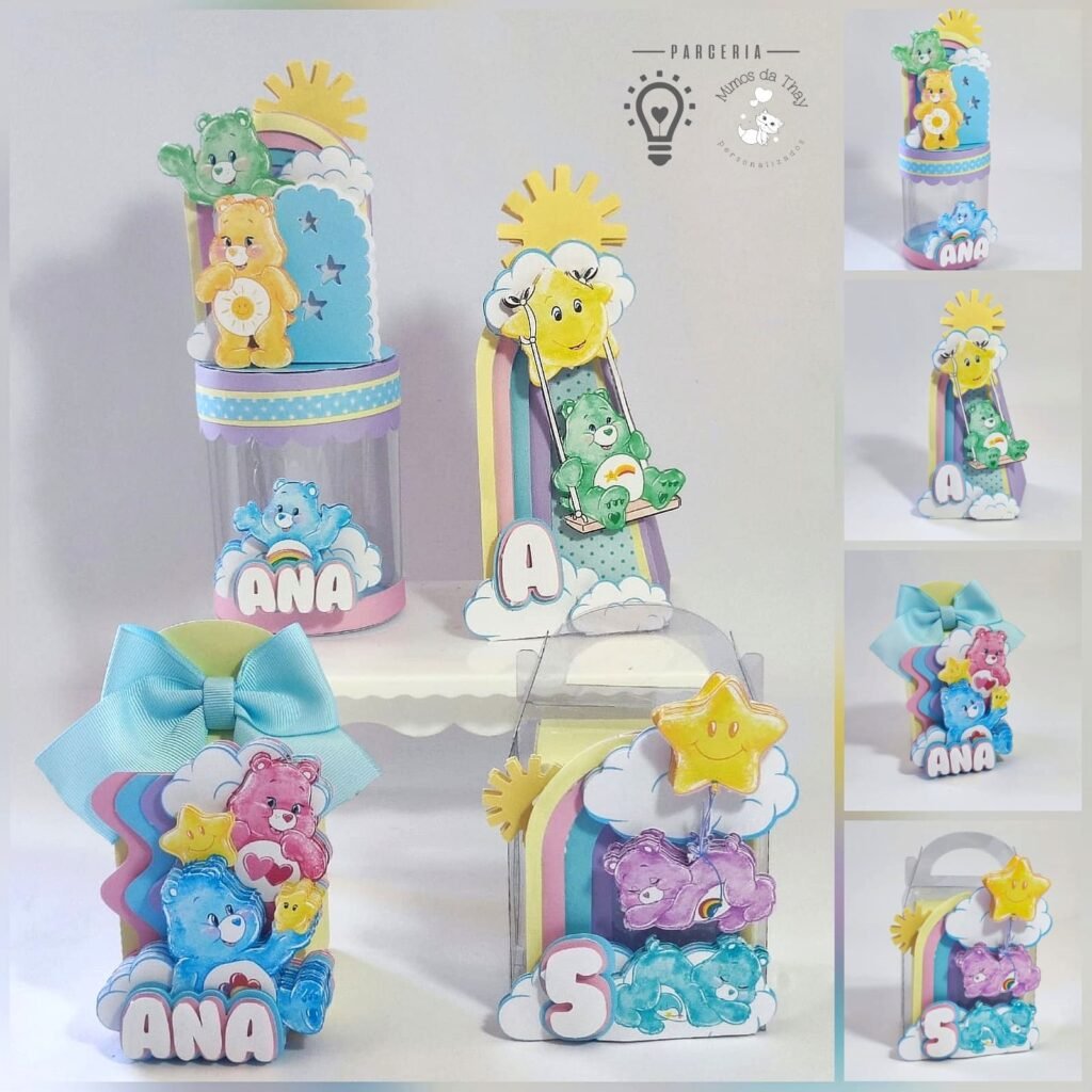 Ursinhos Carinhosos - Kit Festa Pronta - Imagem 1