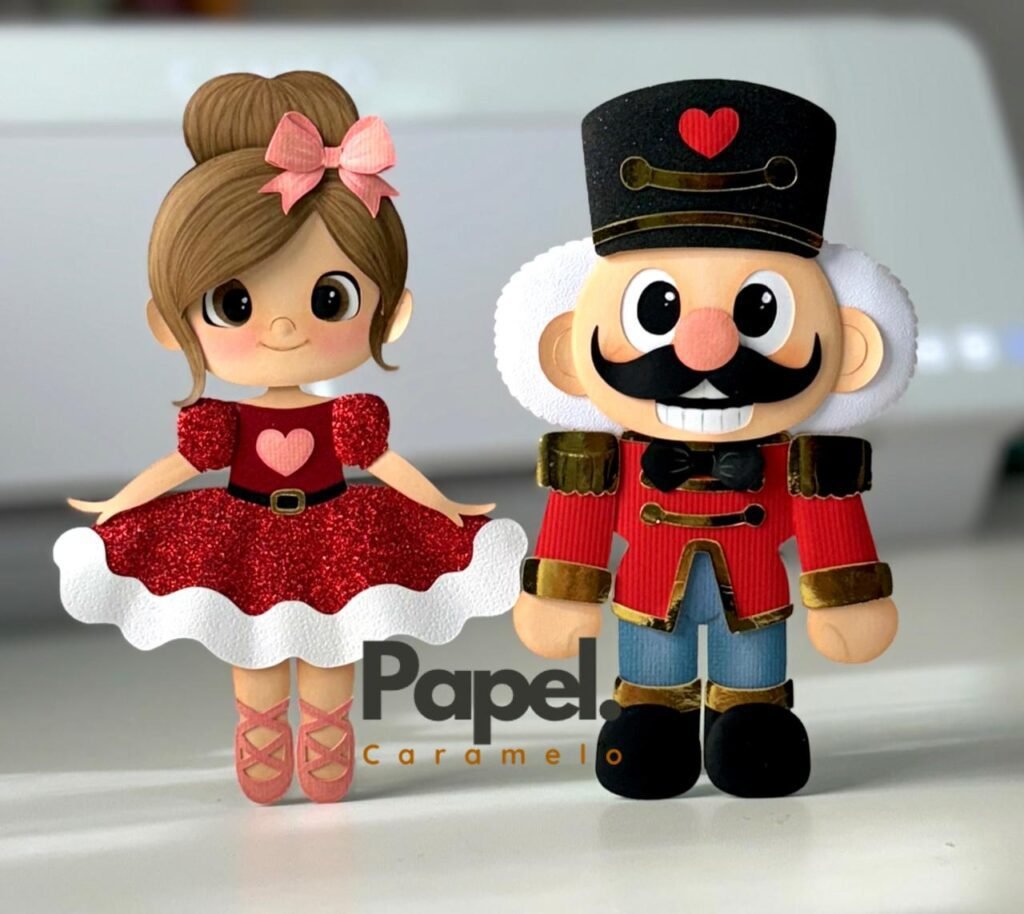 arquivobailarinaequebranozes Bailarina e Quebra Nozes - Camadas - Topo de Bolo - Imagem 1