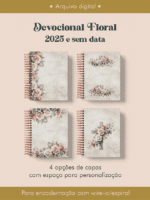 Devocional Floral 2025 e Sem Data (Perfeito Miolo) - Imagem 2