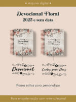 Devocional Floral 2025 e Sem Data (Perfeito Miolo) - Imagem 5