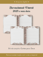 Devocional Floral 2025 e Sem Data (Perfeito Miolo) - Imagem 6