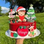 Meu Primeiro Natal - Topo de Bolo