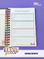 Fruit Girls - Combo Encadernação Escolar (Tita) - Imagem 13