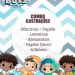 Little Boys - Combo Ilustrações e Papéis (Tita)