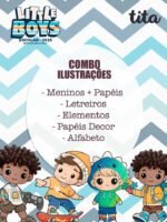 Little Boys - Combo Ilustrações e Papéis (Tita)