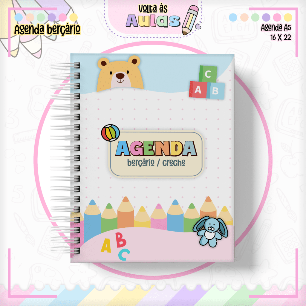 Agenda Berçario Escolar (Lina) - Imagem 4