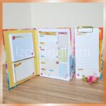 Planner semanal e prancheta com capa dura cartonagem - Imagem 2