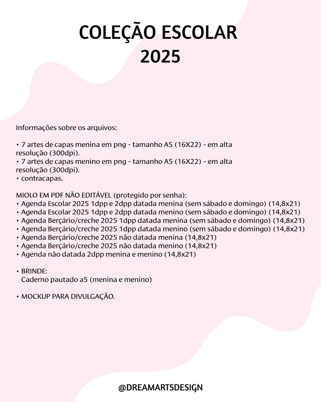 Coleção Escolar 2025 (Dream Arts) - Imagem 6