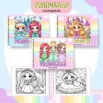 Princesas - Livro de Colorir (Pamella Vieira)