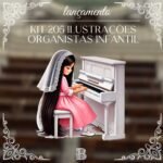 205 Ilustrações de Organistas Infantil (Bicho Papel)