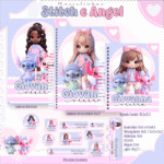 Stitch e Angel - Mascotes IA 2025