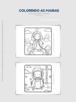 COMBO Livro de Colorir Colorindo as Marias - Imagem 2