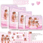 Roblox Menina - Kit Escolar 2025 (Pamella Vieira)