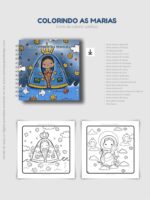 COMBO Livro de Colorir Colorindo as Marias - Imagem 3
