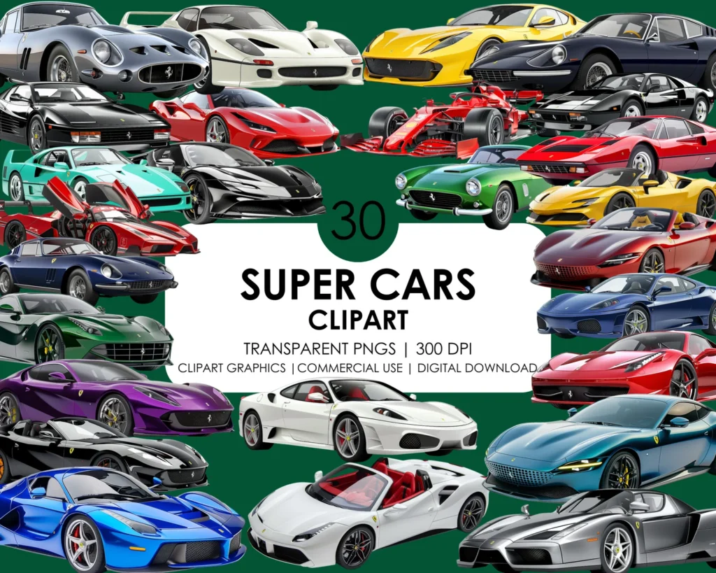Super Carros - Kit Digital - Imagem 1
