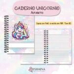 Cadernos Alfabeto Unicornio A5 - Imagem 2