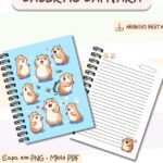 Caderno Capivara A5