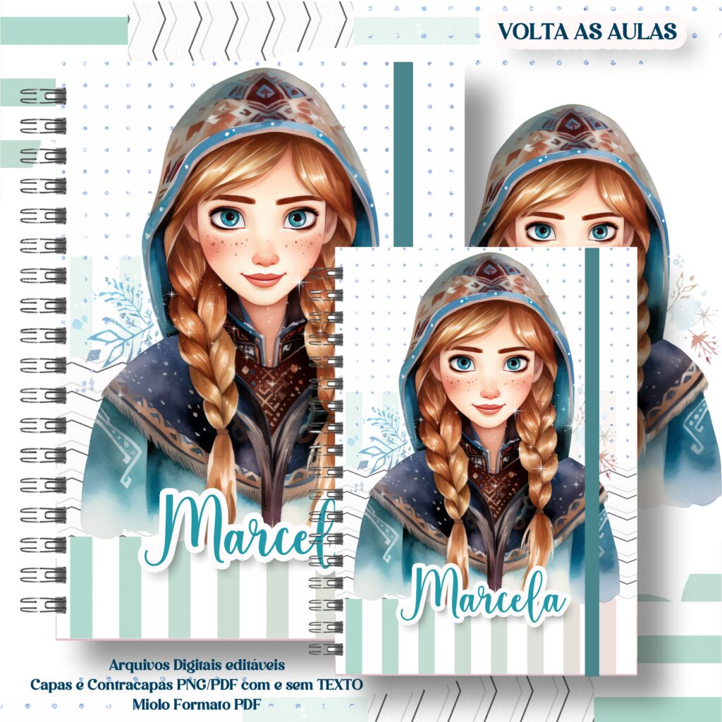 Ana - Frozen - Kit Escolar 2025 - Imagem 1