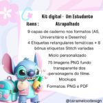 Stitch Um Estudante Atrapalhado - Kit Digital - Imagem 4