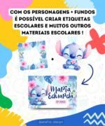 Volta às Aulas 2025 - Etiquetas Escolares - Imagem 5