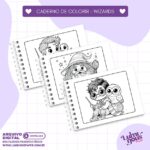 Livro de Colorir Wizards A5 - Imagem 3