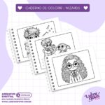 Livro de Colorir Wizards A5 - Imagem 5