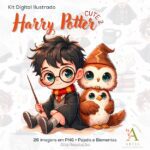 Harry Potter Cute 2 - Kit Digital - Imagem 3