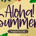 Aloha Summer - Fonte p/ Instalar