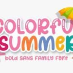 Colorful Summer - Fonte p/ Instalar