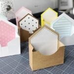 Caixa Envelope Flower - Molde Limpo + Templates