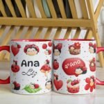Joaninha- Arte Avulsa Caneca Escolar