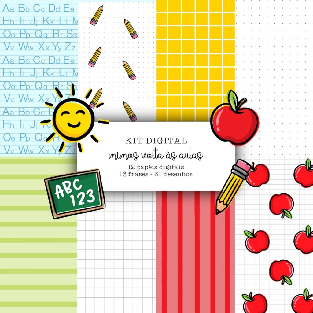 Volta às Aulas - Kit Digital - Imagem 1