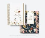 Combo 26 Capas Florais Alfabeto + Miolo Caderno