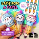 Molde Lápis Fofo