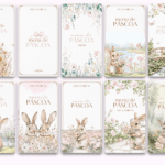 Pack Cardápio | Midia Social - Páscoa Encantada - Editável no CANVA