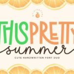 Pretty Summer - Fonte p/ Instalar