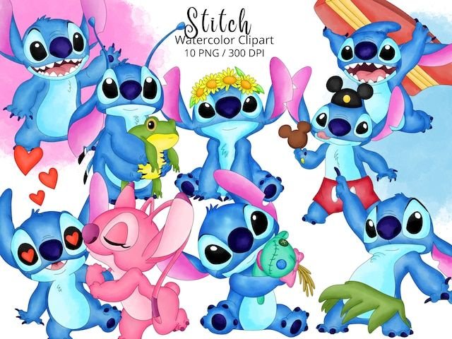 Stitch - Kit Digital - Imagem 1