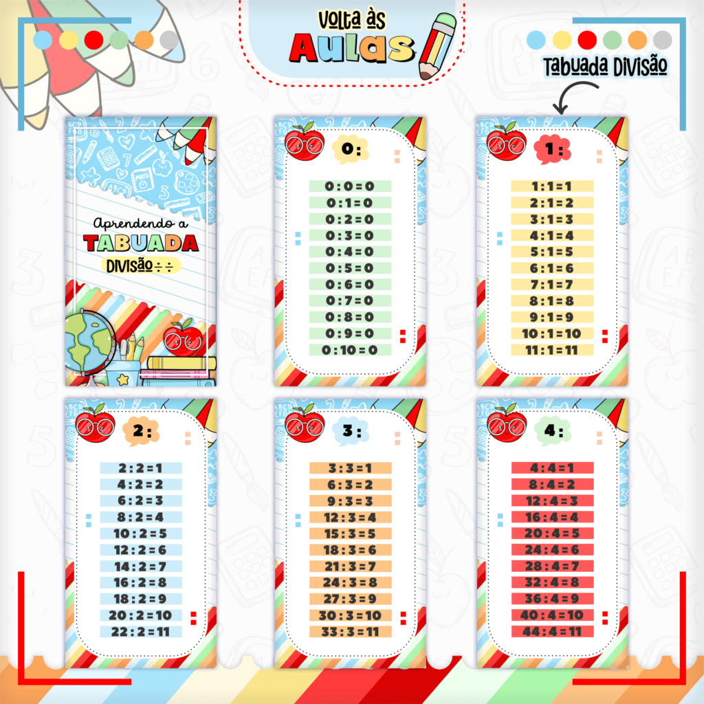 Kit Tabuada Menino - Imagem 4