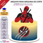 Deadpool e Wolverine - Topo de Bolo