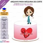 Doutora Médica - Topo de Bolo