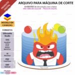 Raiva Divertida Mente - Topo de Bolo
